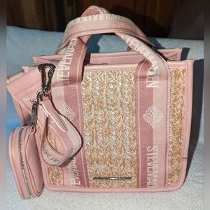 Steve Madden Bwebber satchel blush pink